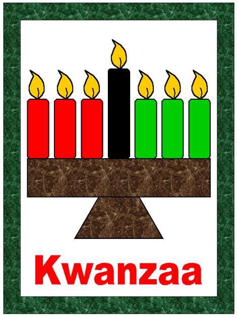 Printable Kwanzaa Decorations